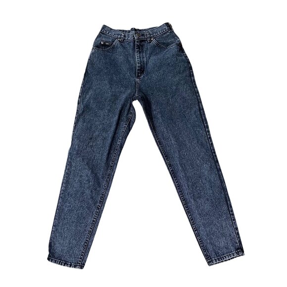 Vintage Lee Womens High Waisted Denim Jeans Size 10 1990s USA Retro Mom Style - Picture 2 of 7
